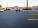 Building a new lot and sewer system for The Tile Shop in Deerfield, Illinois